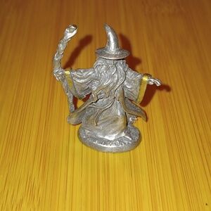 Silver Harry Potter Wizard Figurine